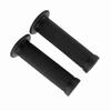 2Pcs 22mm Universal Vintage Motorcycle Handlebar Grips Star Decor Handle Bar Ends(Black)