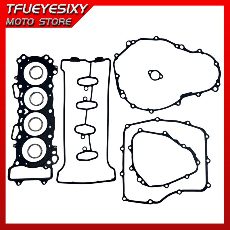 For Honda CBR600 F4i CBR600F4i 2001 2002-2006 Motorcycle Full Engine Cylinder Clutch Cover Gasket Kits Set