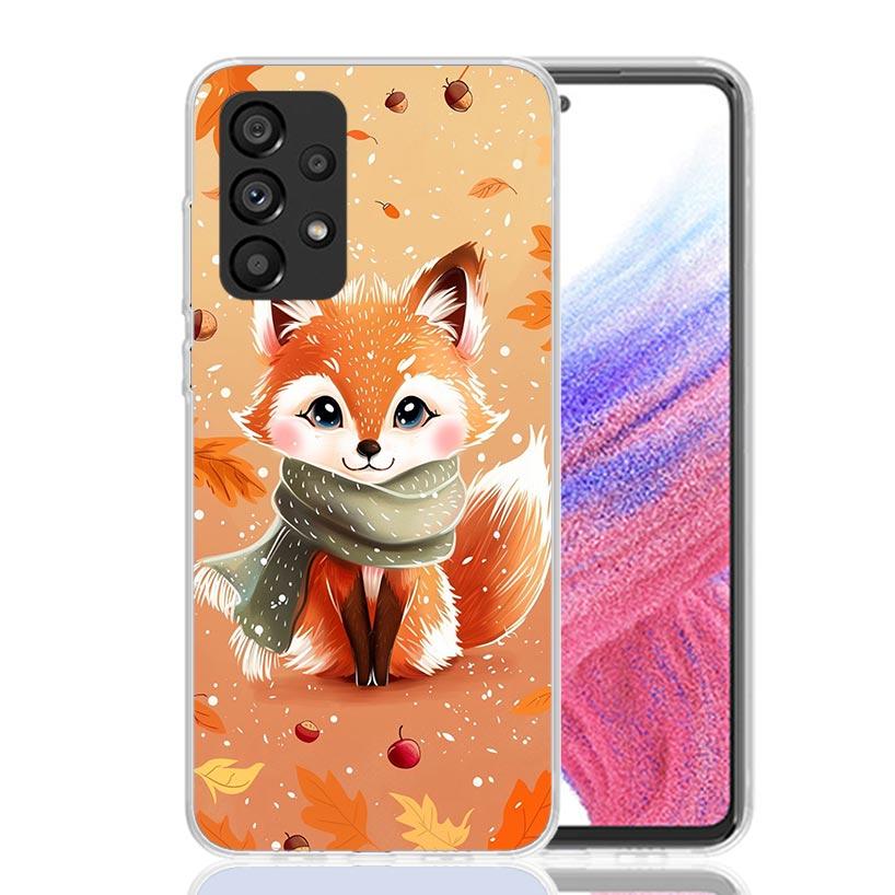 Animal Fox Phone Case for Samsung Galaxy A17 A16 A15 A14 A13 A57 A56 A55 A54 A53 A37 A36 A35 A34 A33 A26 A25 A24 A23 Galaxy A16
