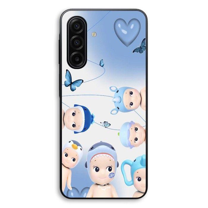 Hülle Für Samsung Galaxy A18 Sonny Angel blau Maniacase schwarz