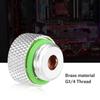 G1 4 Thread Vent Valve Auto Exhaust Connector Plug for Computer Water Cooling