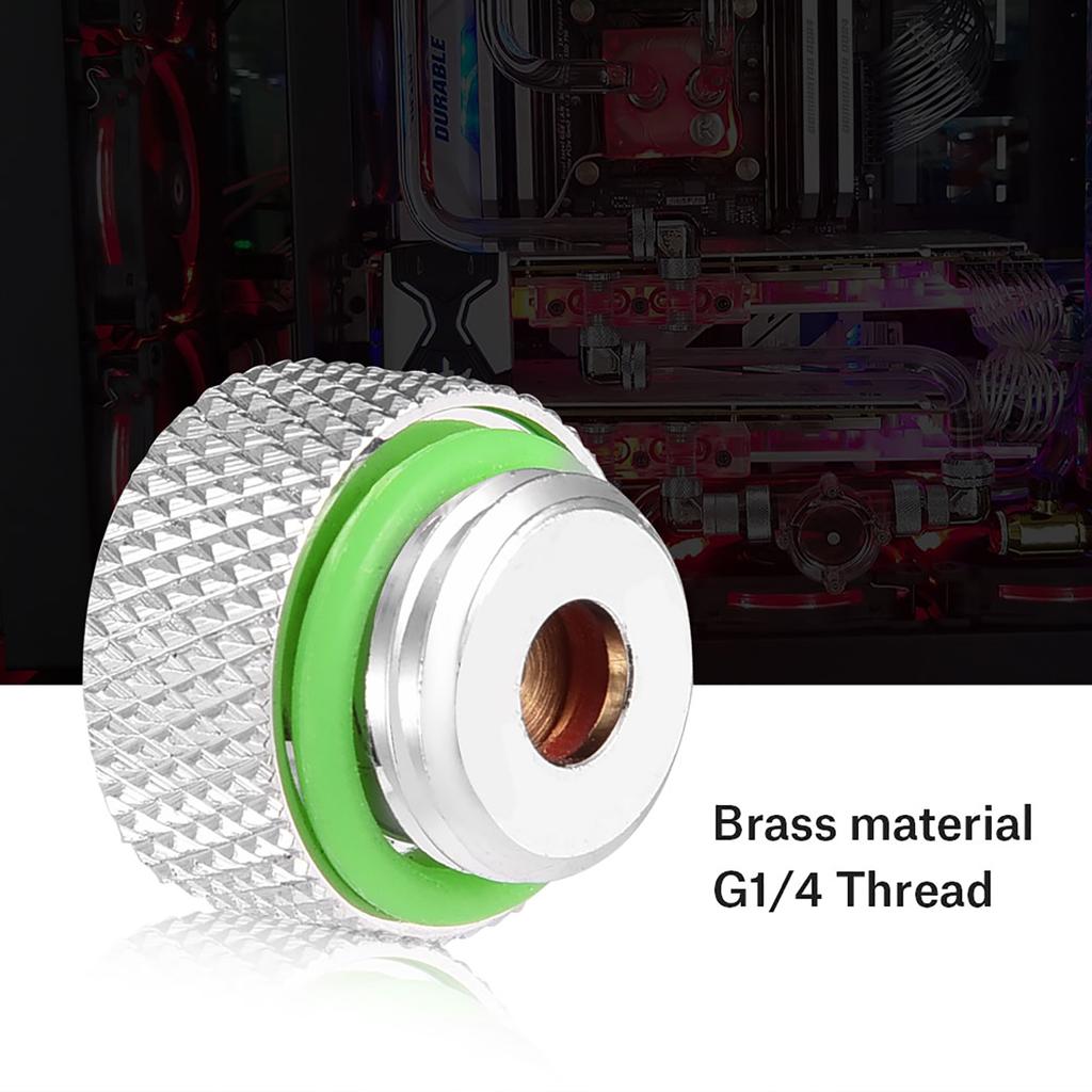 G1 4 Thread Vent Valve Auto Exhaust Connector Plug for Computer Water Cooling
