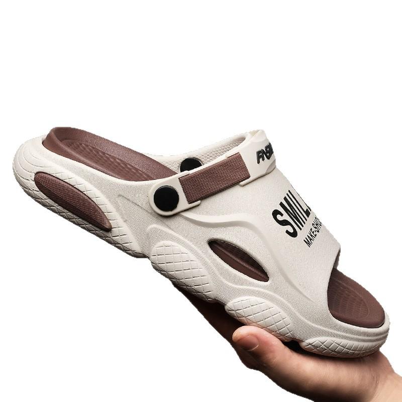 Herren Sommer Outdoor Fahr-Slipper - Rutschfeste Trendige Strand-Sportsandalen