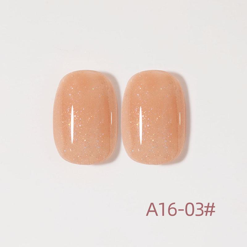 Versatile Pearlescent Iridescent Glitter Gel Polish 2024 - High-Density Flash Nail Art UV Gel