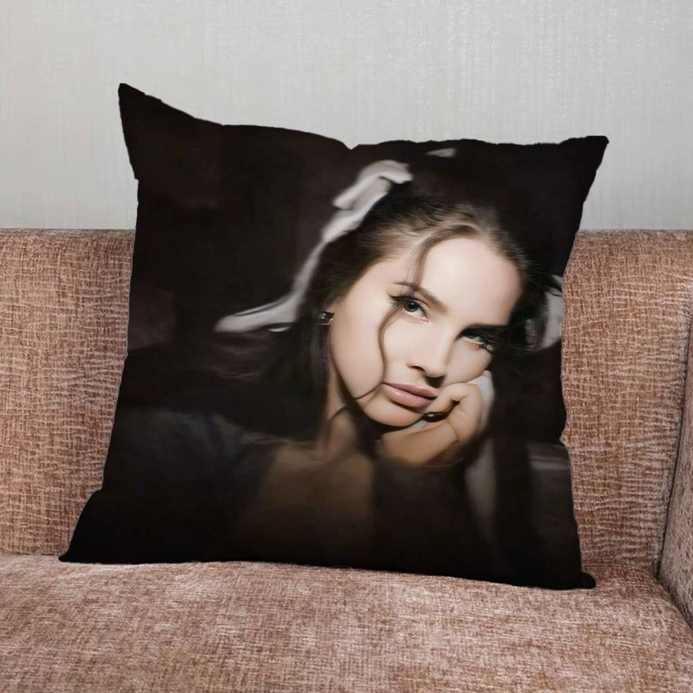 LLana Singer DDel Rey  Pillow Case For Home Bedroom Car Office Decoration Living Room Sofa Cushion Cover Suitable