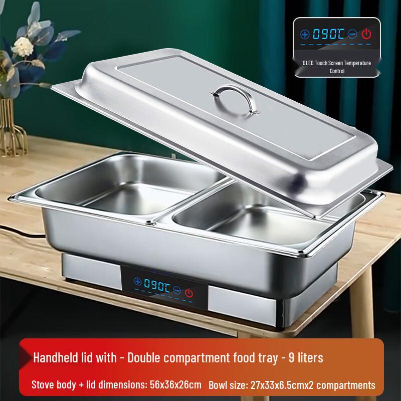 Zhishi Stainless Steel Electric Buffet Food Warmer