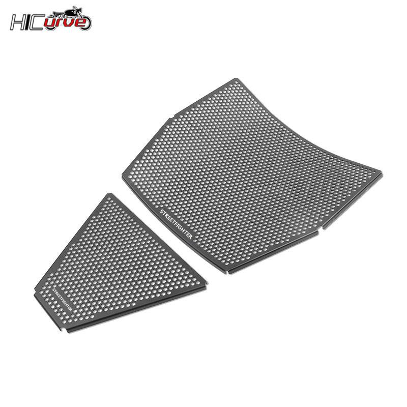 For Ducati Panigale V4 V4S 2018-2023 Streetfighter V4 Motorcycle Accessories Radiator Grill Guard Cover Protector
