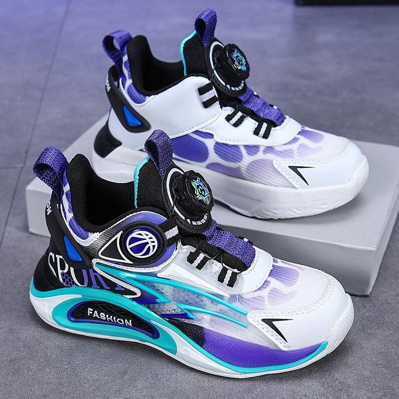 28-40 Children /Teenagers Plus Size Fashionable Sports and Leisure Shoes Boys Basketball Shoes