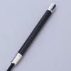 Black Riding Crop Straight Leather Restraint Cosplay Supplies