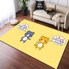Pet Cat Personalized Print Floor Mats Door Front Decoration Home Living Room Floor Mats