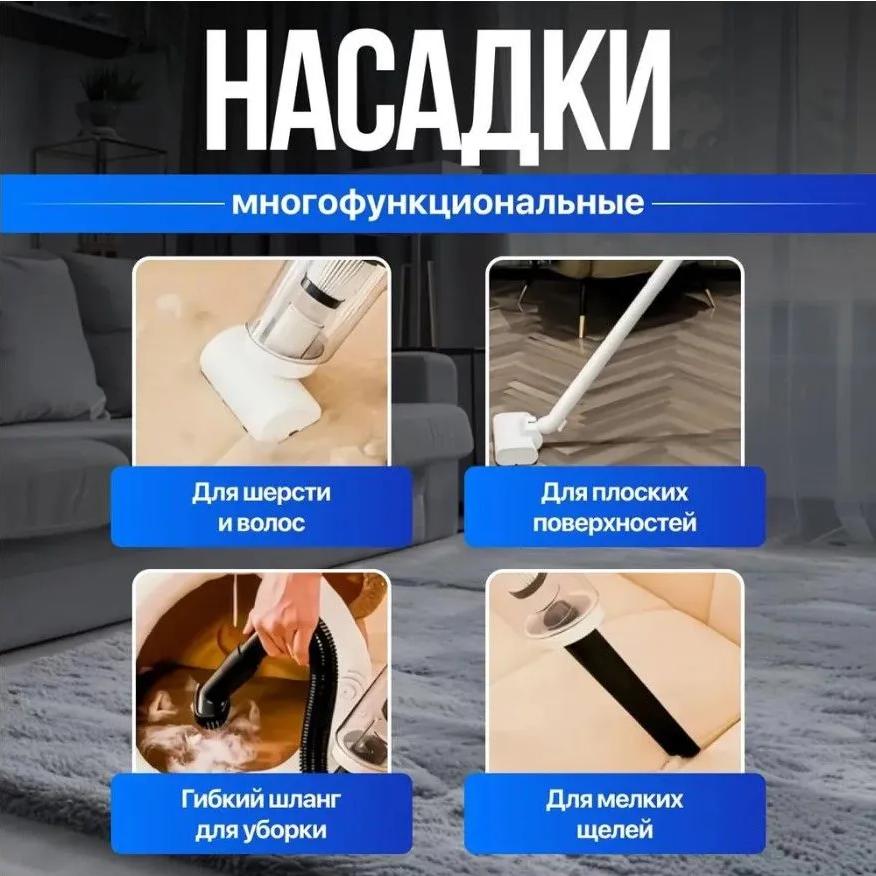 Handheld vertical vacuum cleaner for home and car