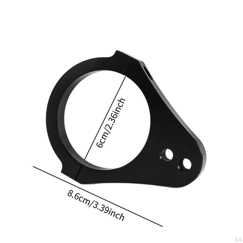 Front Fork Damper, Modification, Mounting Clip, Bracket Made of Aluminum Alloy, Lightweight