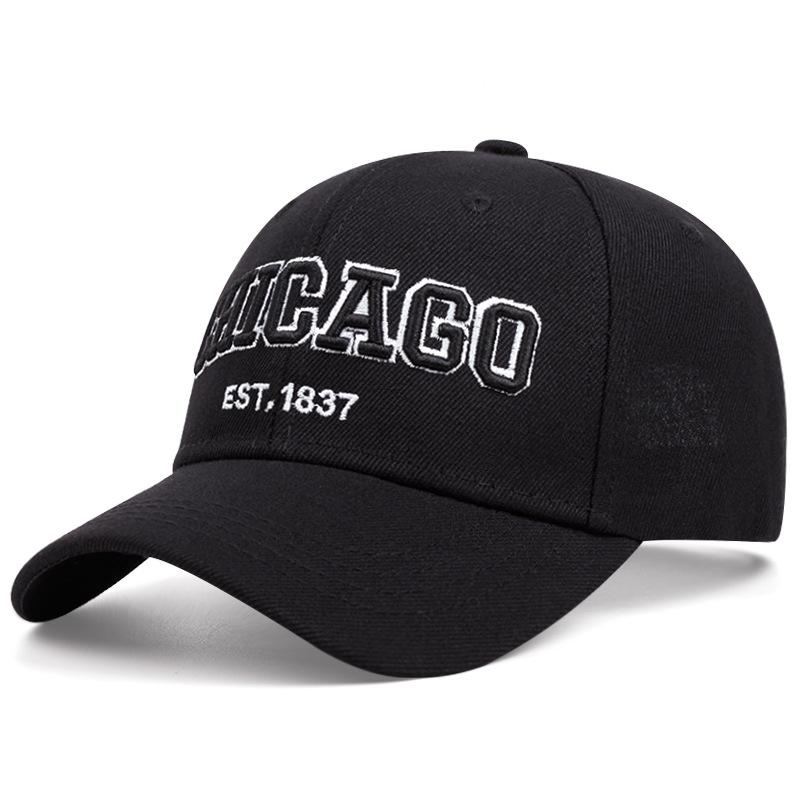 High Embroidery Snapback Hat for Men Vintage Black Green Washed Baseball Caps for Women
