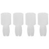 LAMELLIS 4pcs Movable Door Window Glass Pins for B5 B7 5 6 4 Golf 4 5 Superb Seat