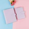 Custom Pu Leather Budget Binder Office Supplies With Buckle Notebook Planner Cover A5 Binder Ring Bound Planner