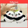 Panda Plush Keychain Short Plush Bag Accessory Cross-border Gift**