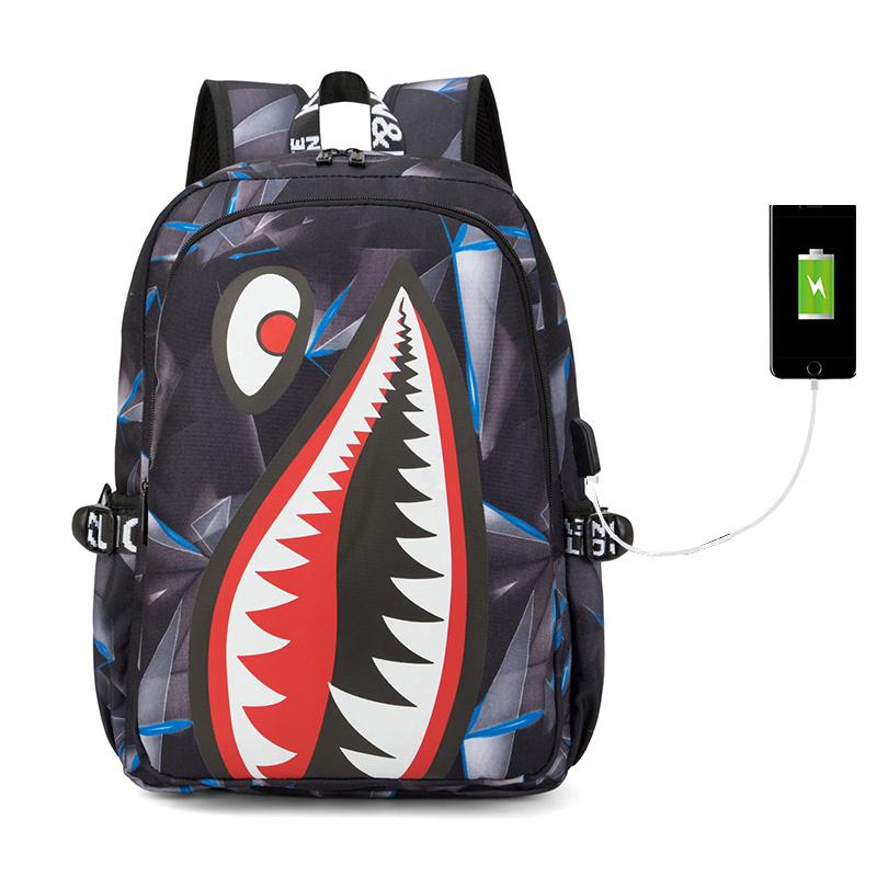 Diebstahlsicherer Rucksack Herren Wasserdichter Rucksack Rucksäcke für Damen aus Stoff Lässiger Reiserucksack Oberstufenschüler Schultasche