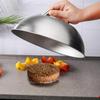Basting Cheese Melting Dome with Handle Meal Food Cover Steam Pot Lid Burger Cover  Banquet