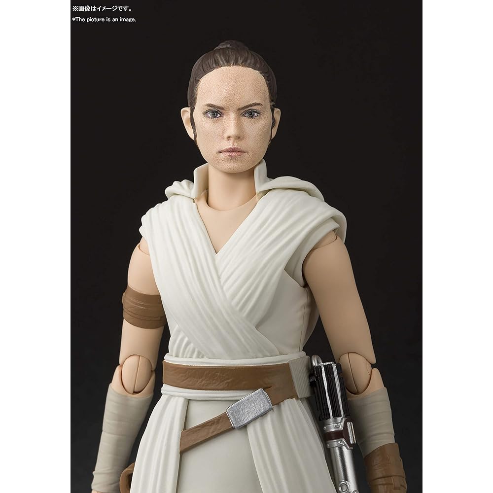 TAMASHII NATIONS S.H. Figuarts Star Wars Rey & D-O Action Figure 145mm PVC ABS Painted Movable Collectible