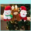 Festive Soft Plush Reindeer Bracelet For Children Ideal Christmas Tree Ornament