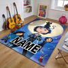 Custom Coraline Mat Personalized Name, Polyester Washable Indoor Entryway Rug, Gift for Christmas, Easter, Thanksgiving Day