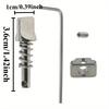 1Set Surfboard non twisting stainless steel spring screw washer paddle board fixing hydrofoil slot tool