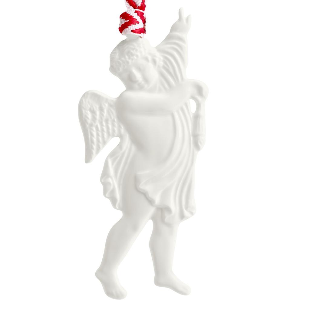 Wedgwood Christmas Cherub ornament, Raphael.