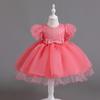 Baby-Blumenmädchenkleid, Geburtstag, Hochzeit, Festzug, Party, formelle Kleider, Abschlussballkleid
