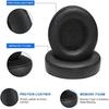 Comfortable Soft Foam Replacement Earpads Round Breathable Headphone Ear Pads Replacement Cushions For Studio 3.0