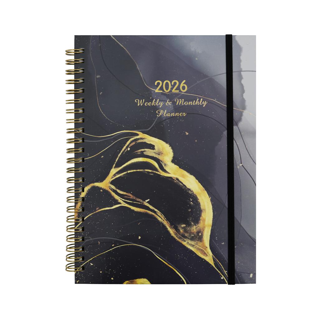 Strap Weekly Plan Book Schedule Book Coil Planner Journal Notebook