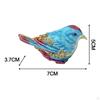 Holder, Enamel Hinged Jewelry Box, Bird Trinket Box Organizer Display for Christmas Earrings