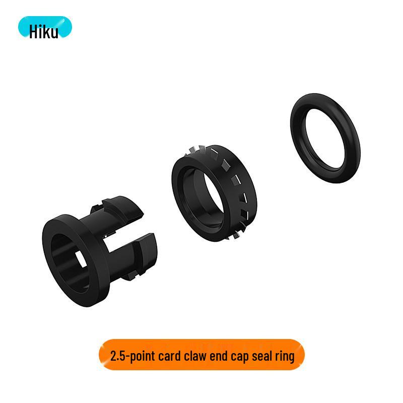 

Water Purifier RO Quick Connector for 6.5mm/1/4 inch and 3/8 inch PE Pipe with Inner Grip Claw End Cap