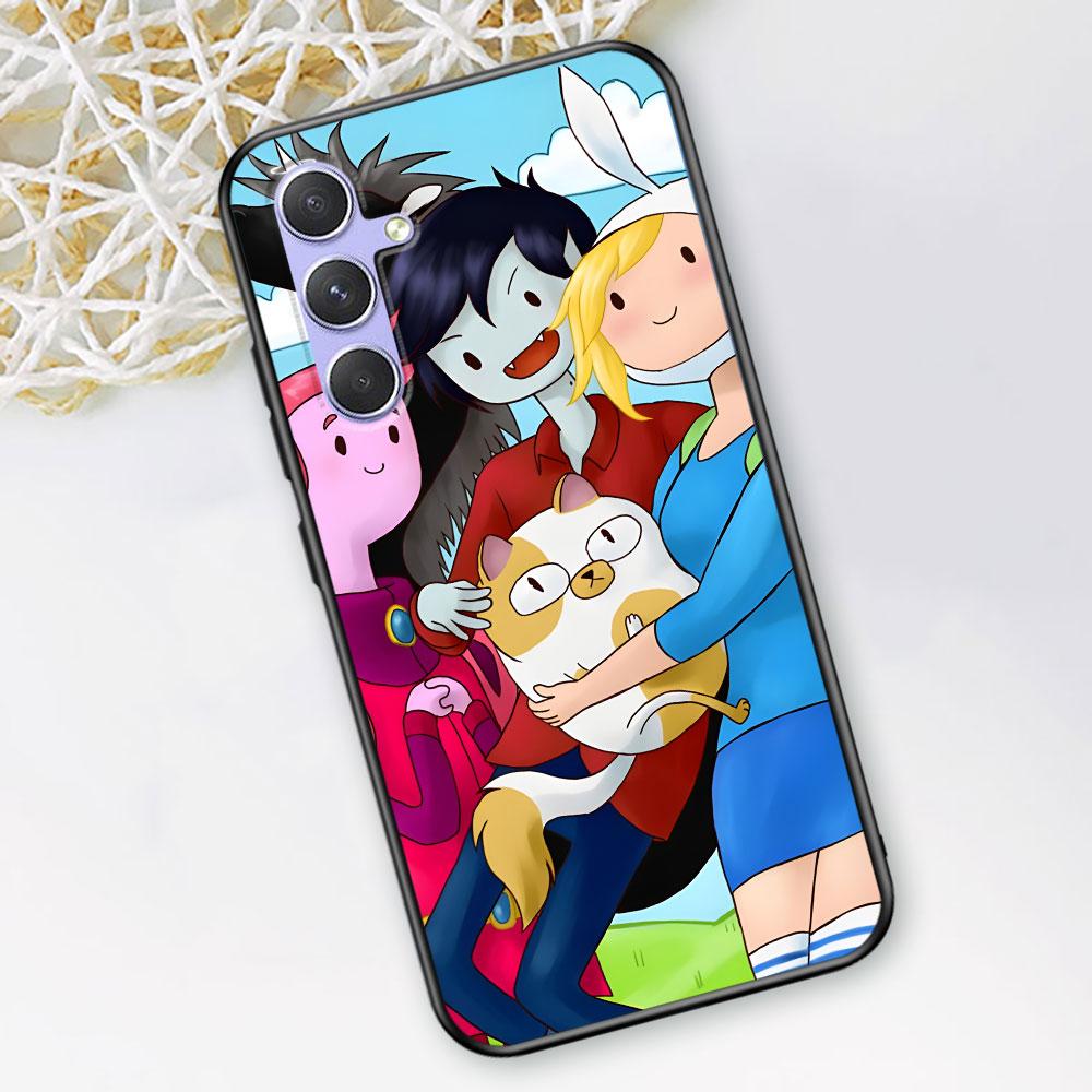 Adventure Fionna & Cake Time Case for Samsung Galaxy A51 A53 A54 A31 A52 A12 A13 A21s A22 A32 A11 A22 A33 A41 TPU Phone Cover