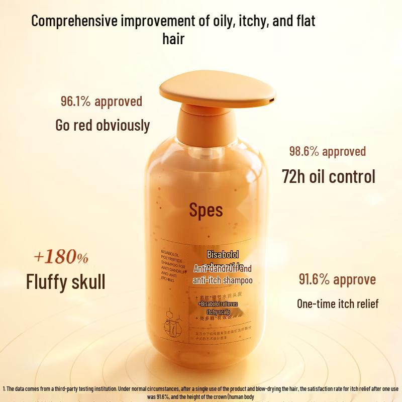 

Spes Bisabolol Polypeptide Anti-Dandruff Shampoo 500ml