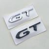 VZQR9 3D ABS Logo GT Emblem Letters Car Trunk Badge For Peugeot 208 2008 201 206 508 5008 207 408 4008 3008 308 GT Sticker Accessories
