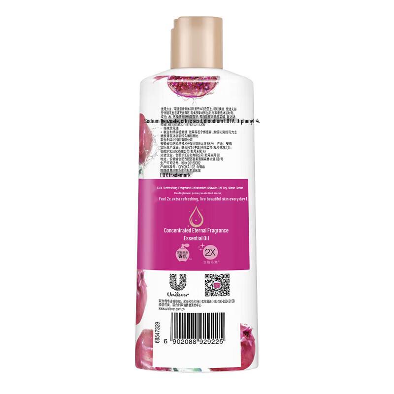 LUX Refreshing Fragrance Shower Gel - Icy Pomegranate
