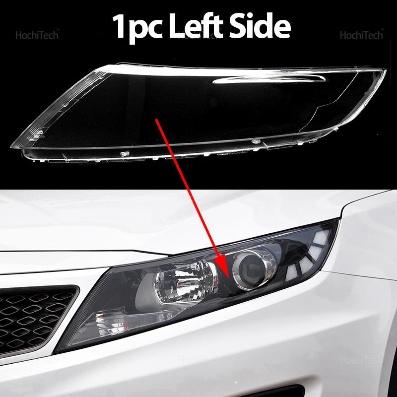 For Kia K5 TF Optima 2009-2013 Headlight Cover Car Headlamp Lens Glass Replacement Front Lamp Shade Auto Shell 2010 2011 2012