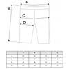 Women's Shorts Moraj Polyamide Push-Up High Waist Black Fitness Shorts