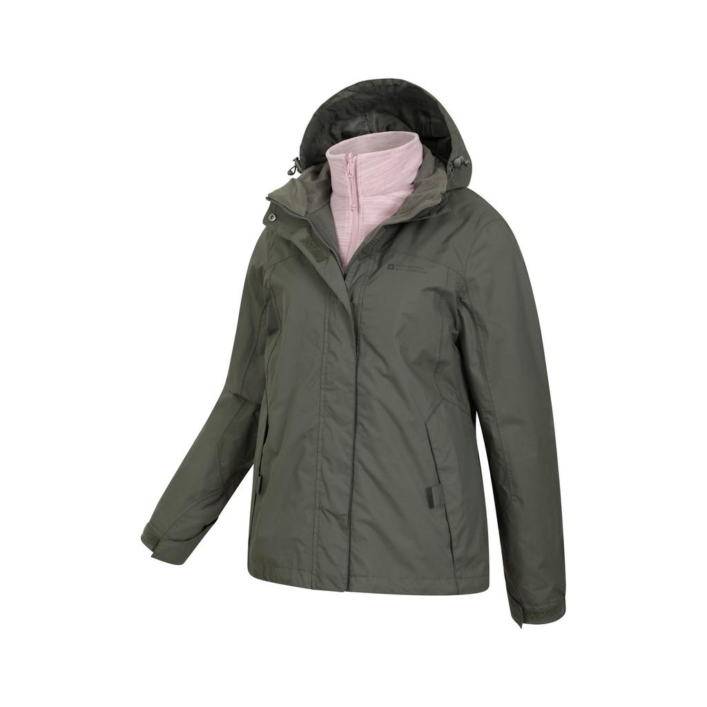 Mountain Warehouse Womens/Ladies Storm 3 In 1 Waterproof Jacket