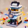 LOZ 1623 City Street Music Shop Magazin de instrumente muzicale Arhitectură Mini blocuri Cărămizi Jucărie de construcție pentru copii Cadou fără cutie