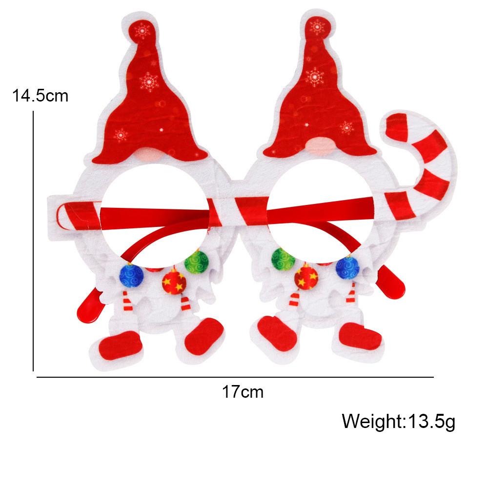 Festive Plastic Christmas Glasses Adorable Party Accessories For Kids Families And