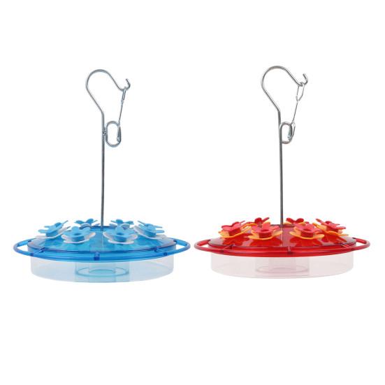 450 ml Kolibrimatare med Sittpinne och Matningshål Utomhus Hängande Vildfågel