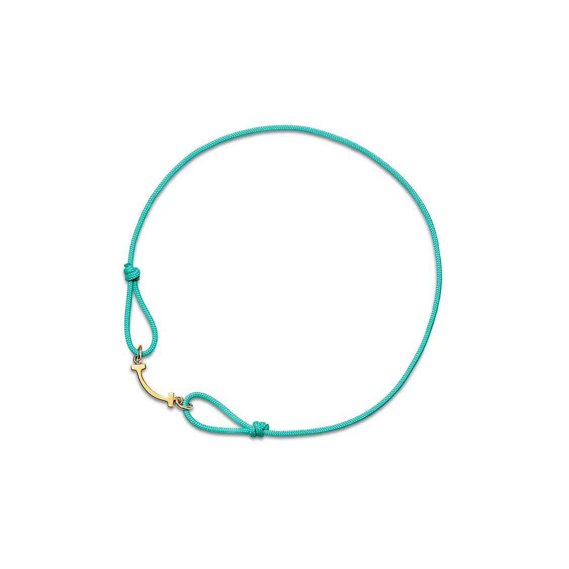 

Tiffany & Co. Браслет Мотузка Посмішки 18K Золото Перероблений Поліестер Пластик Унісекс Синій 71394085 XS/M,Blue