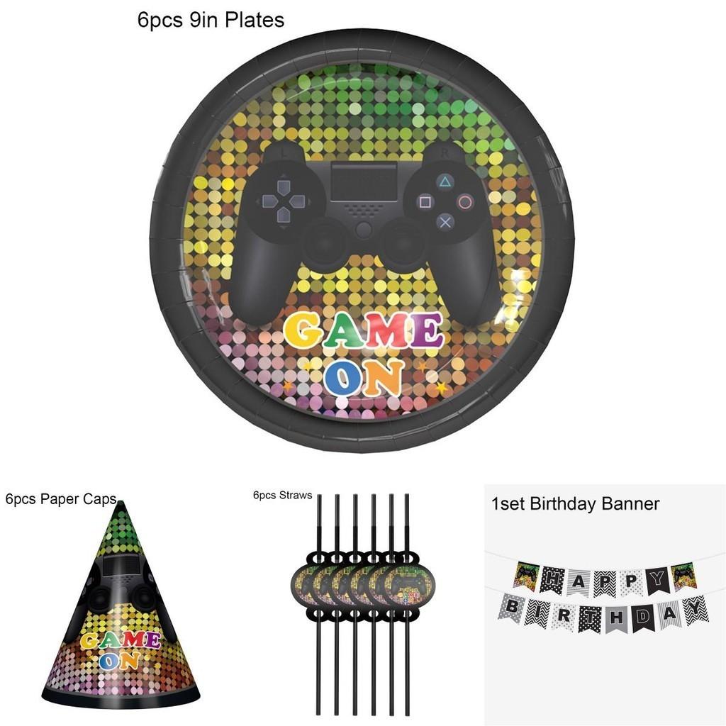 Colorful Game On Themed Party Supplies To Enhance Party Atmosphere