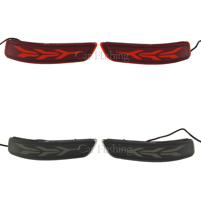 LED Rear Bumper Reflector light For Toyota Corolla Altis 2014 2015 2016 2017 2018 For Lexus GS250 ES250 Brake Turn Signal lamp