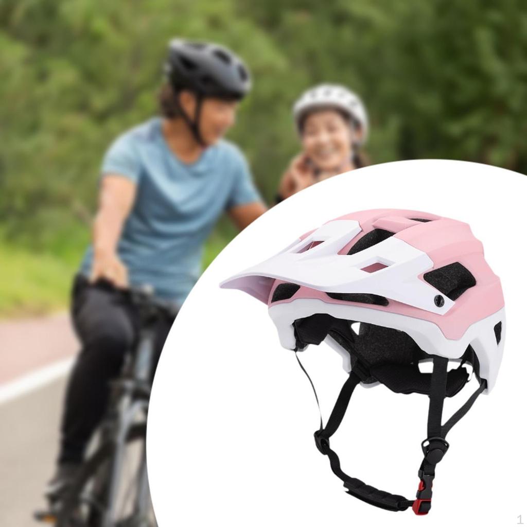 Adult Bike Helmet Cyclist Fits 55cm-61cm Adjustable Size Outdoor Men Women Biker Mountain