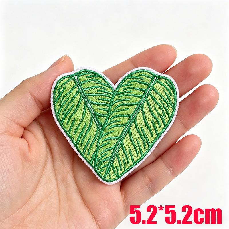 2026 Cartoon Summer Tropical Style Embroidered Patches Coconut Shell Hat Slippers Patch Iron On Patches For Clothing Decoration