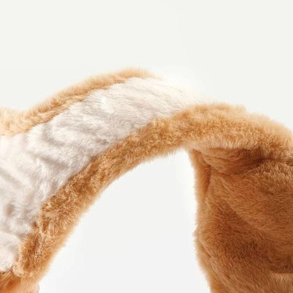 Neuer Faltbarer Plüsch Warmer Ohrenschützer Weicher Plüsch Kälteschutz Outdoor Ohrenklappe Verdickter Ohrenschützer Ohrwärmer Winter
