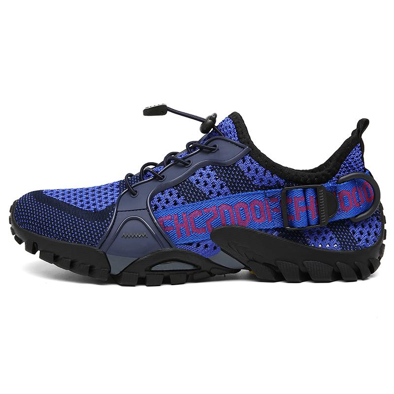Men or Women Outdoors Sneaker Climbing Shoes Breathe Mountain Shoes Self-Locking Cleats Dirt  Shoes Speed Racing Flat Sneaker