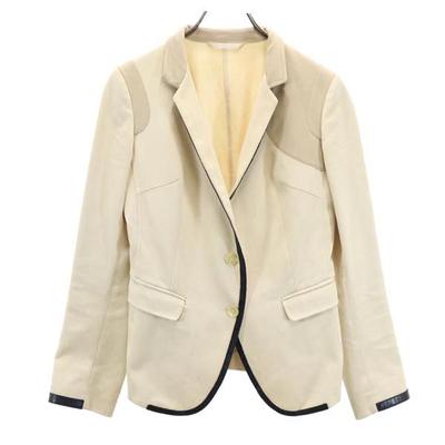 Made In Italy Tailored Jacket XXS Beige Women Used